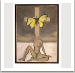 Maří Magdalena I., 2001, akryl na plátně, 200x145 cm