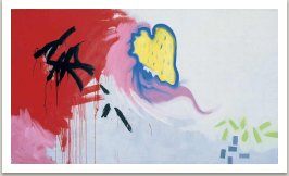 Banality, 1987, disperse a akryl na plátně, 175x300 cm