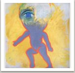 KE-7, 1998, akryl na plátně, 120x120 cm