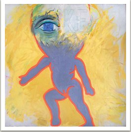 KE-7, 1998, akryl na plátně, 120x120 cm