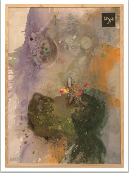 Hledači pokladů, 2001-2002, akryl a umělá hmota na plátně, 200x145 cm