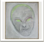 Narťan 2006, akryl a uhel na plátně, 150x130 cm