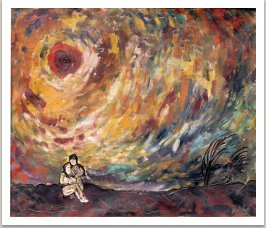 Běsnění slunce, 1957-58, olej na plátně, 97x115 cm