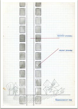 Paternosterové domy, které mění polohu v domluvené časové periodě, 1962-64