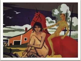 Zpět do ráje, ze série Počítačových obrazů, 1996-1997, 100x125 cm
