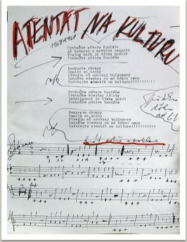 Atentát na kulturu, 1967, Písně kapely Aktual