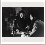 Milan Knížák a Allan Kaprow, 1968, Long Island, N.Y., USA