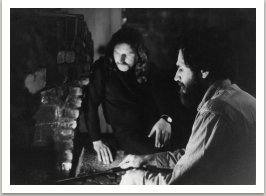 Milan Knížák a Allan Kaprow, 1968, Long Island, N.Y., USA