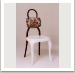 Židle “New Thonet”, 90. léta, dřevo, polstrování, umělá hmota