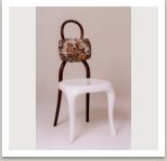 Židle “New Thonet”, 90. léta, dřevo, polstrování, umělá hmota
