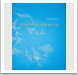 Dreaming of architecture, 2012, This outstanding publication contents author‘s projects and esseys of architecture from 1962-1988, for example „ The Earth as a Park“, „The House a s Sensation“, Non-material Architecture“ but also Conventional Houses or Traditional Ritual Buildings including proposes for finishing the Town Hall in Prague and other existing objects. Publication contents a big amount of drawn and photographed materials at 375 pages, size of the book 250x200 mm. The book is available in Gallery MK, Dlouhá 25, Praha 1, Czech Republic (phone 00420602249519)  or  www.milanknizak.com