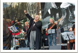 koncert kapely Aktual k smutnému výročí invaze spojeneckých armád 1968, Václavské náměstí, 21. srpna 2016